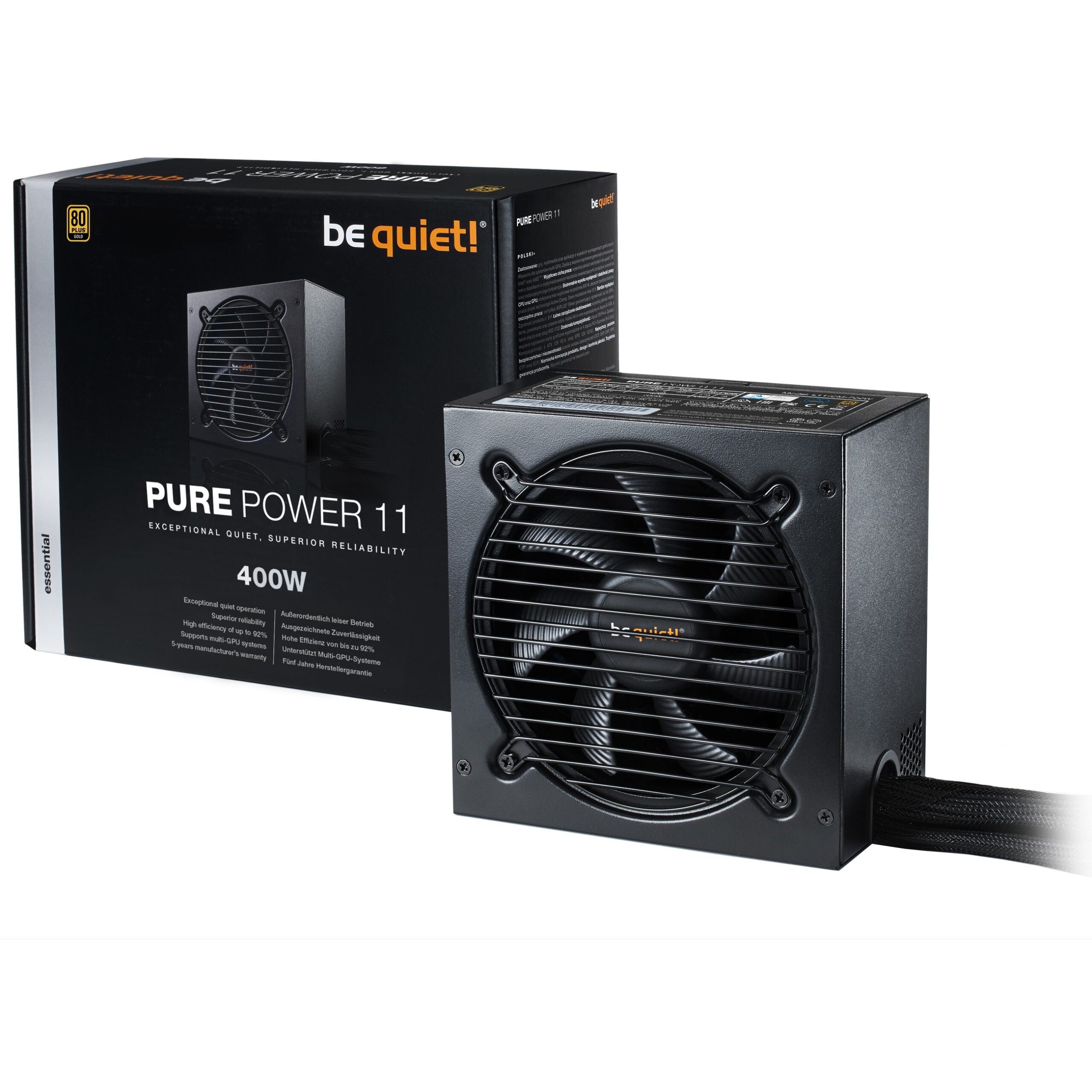 Furnizues Energjie 400W be quiet! PURE POWER 11 | 80+Gold - Figura 3