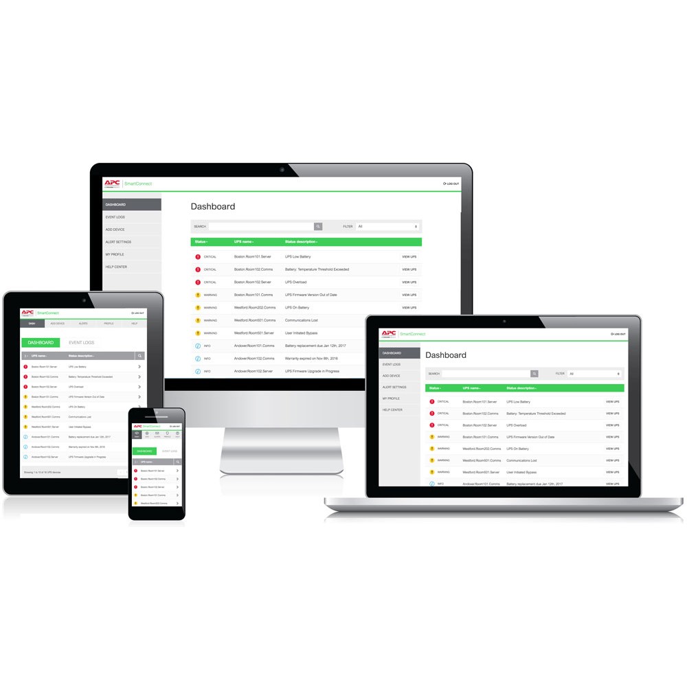 APC Smart-UPS / SMT1000iC / Tower / 1000VA / 700W / Line-Interactive / SmartConnect / SmartSlot - Figura 5