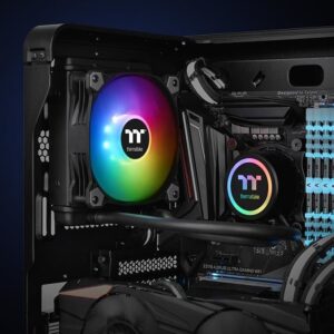 Ftohës për Procesor Liquid Thermaltake 3.0 120 ARGB Sync | FMx.AM3.115x.2011 e zezë