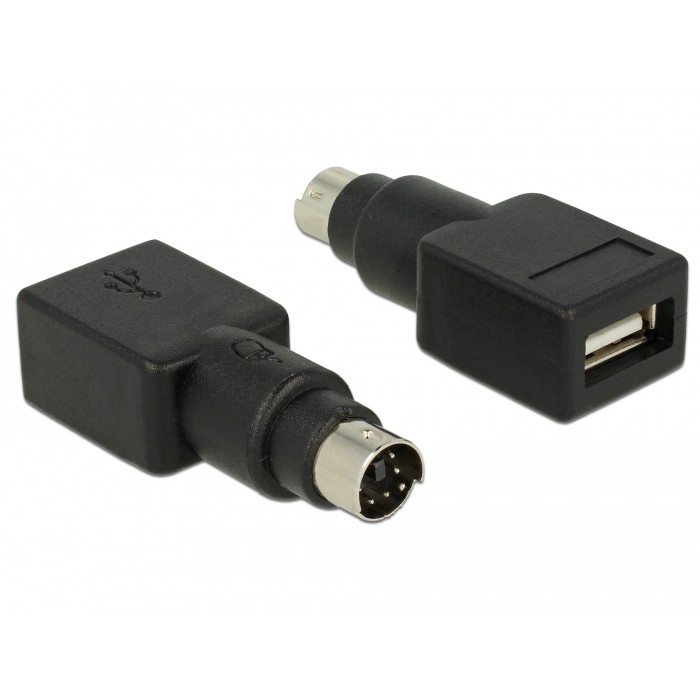 Adapter DELOCK PS/2 in USB Typ‑A - Zezë