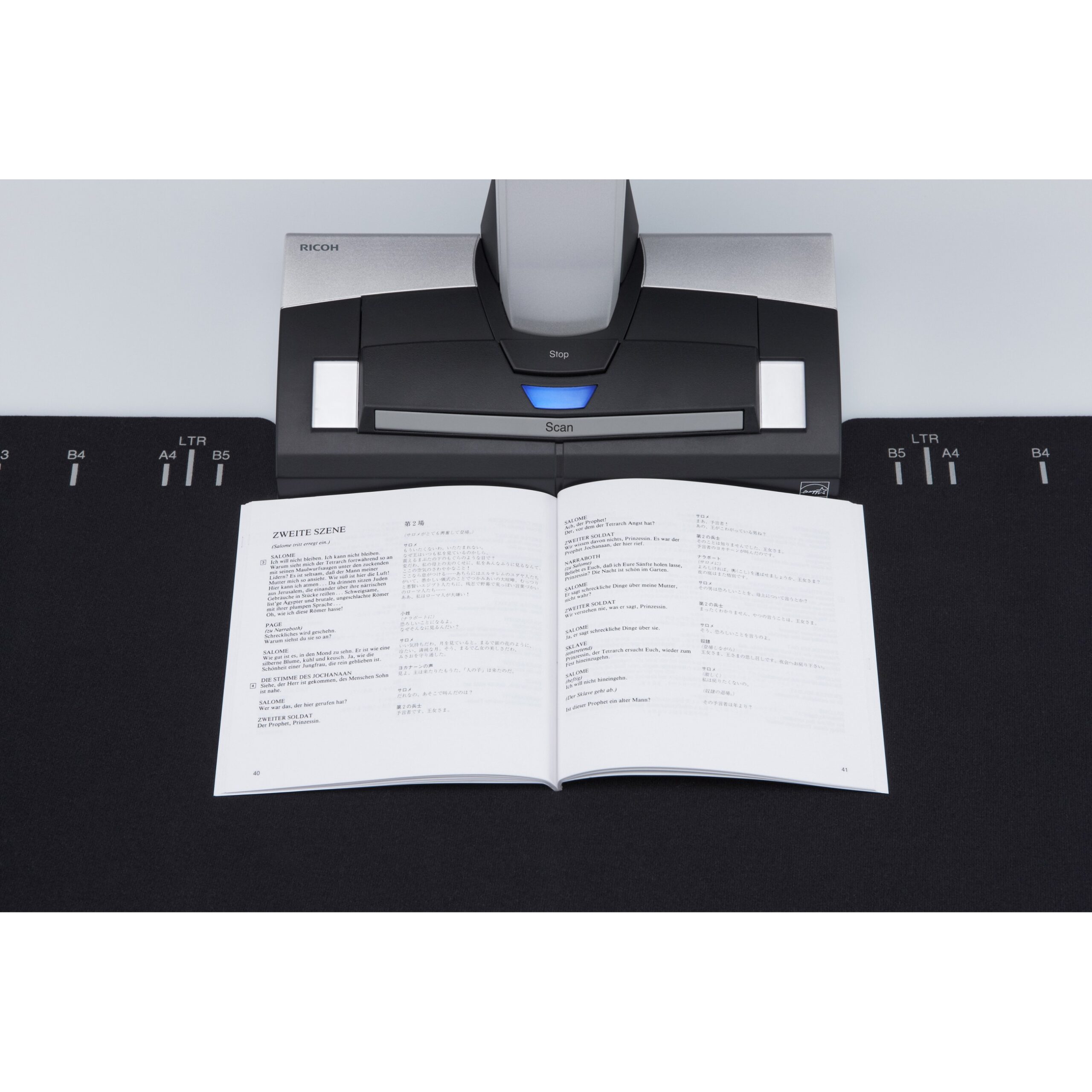 Skaner RICOH ScanSnap SV600 A3 Overhead Document Scanner Contactless USB - Bardhë - Figura 4