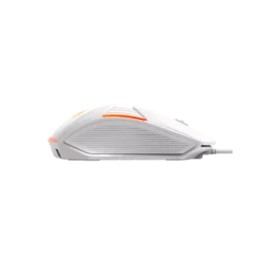 Maus Gaming Marvo M219 WH / Sensor Optik / 6400 DPI / 125 Hz / 6 ngjyra LED / USB 2.0 / 6 butona / Me kabëll 1.4m / I zi