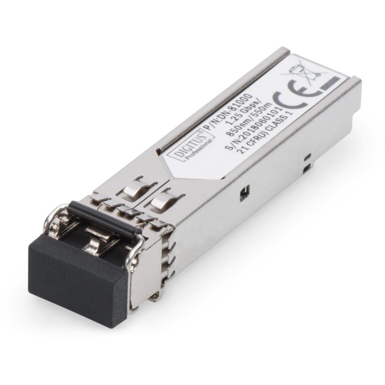 DIGITUS LWL Adapter LC Duplex / Multimode / SFP Modul / 1.25Gbps