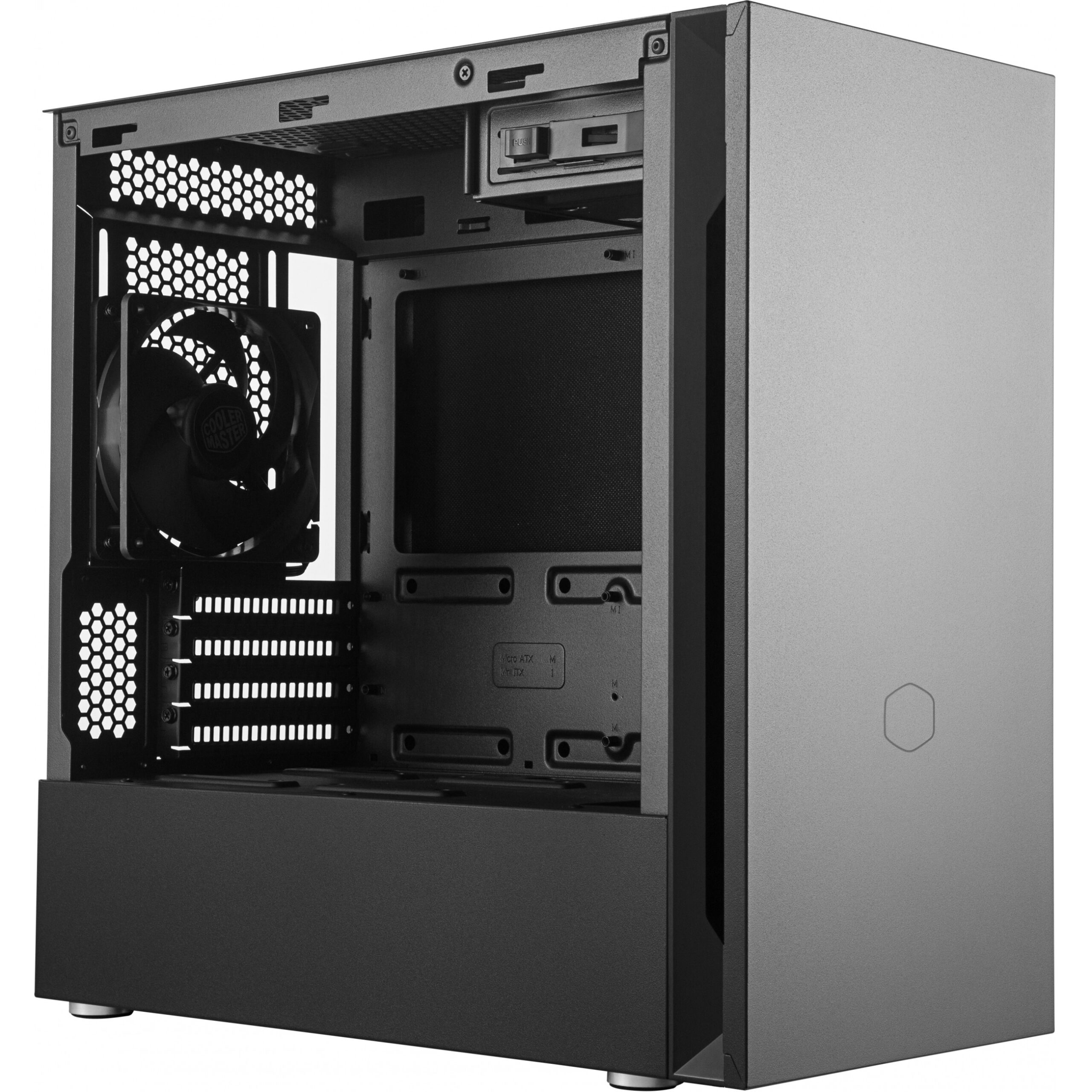 Kasë Cooler Master Silencio S400 Mini Tower - Zezë - Figura 3