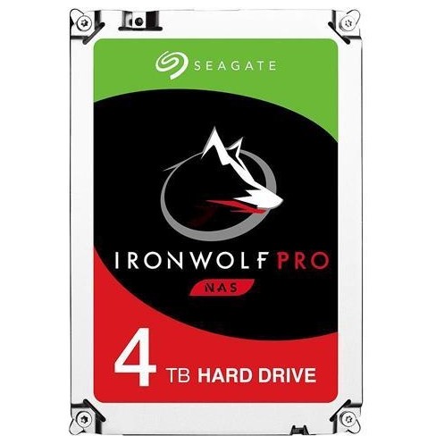 HDD të Brendshme Seagate IronWolf Pro 4TB NAS HDD / 7200 RPM / ST4000NE001