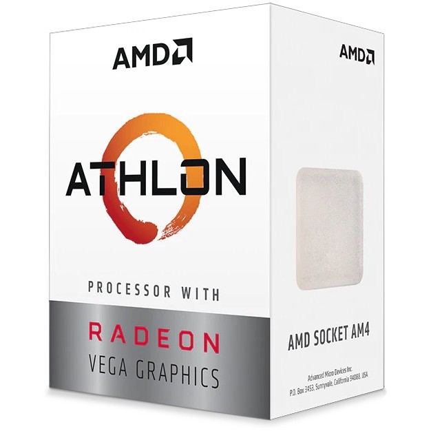 Procesor AMD Athlon 3000G Radeon Vega 3 BOX
