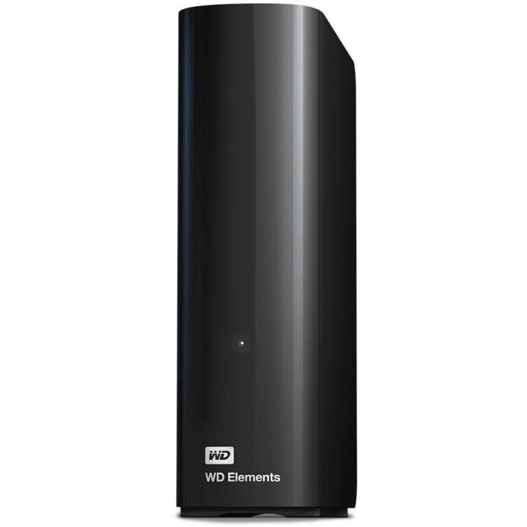 HDD e jashtme 3.5 8TB WD Elements Desktop Stationär (3.1 Gen 1). black