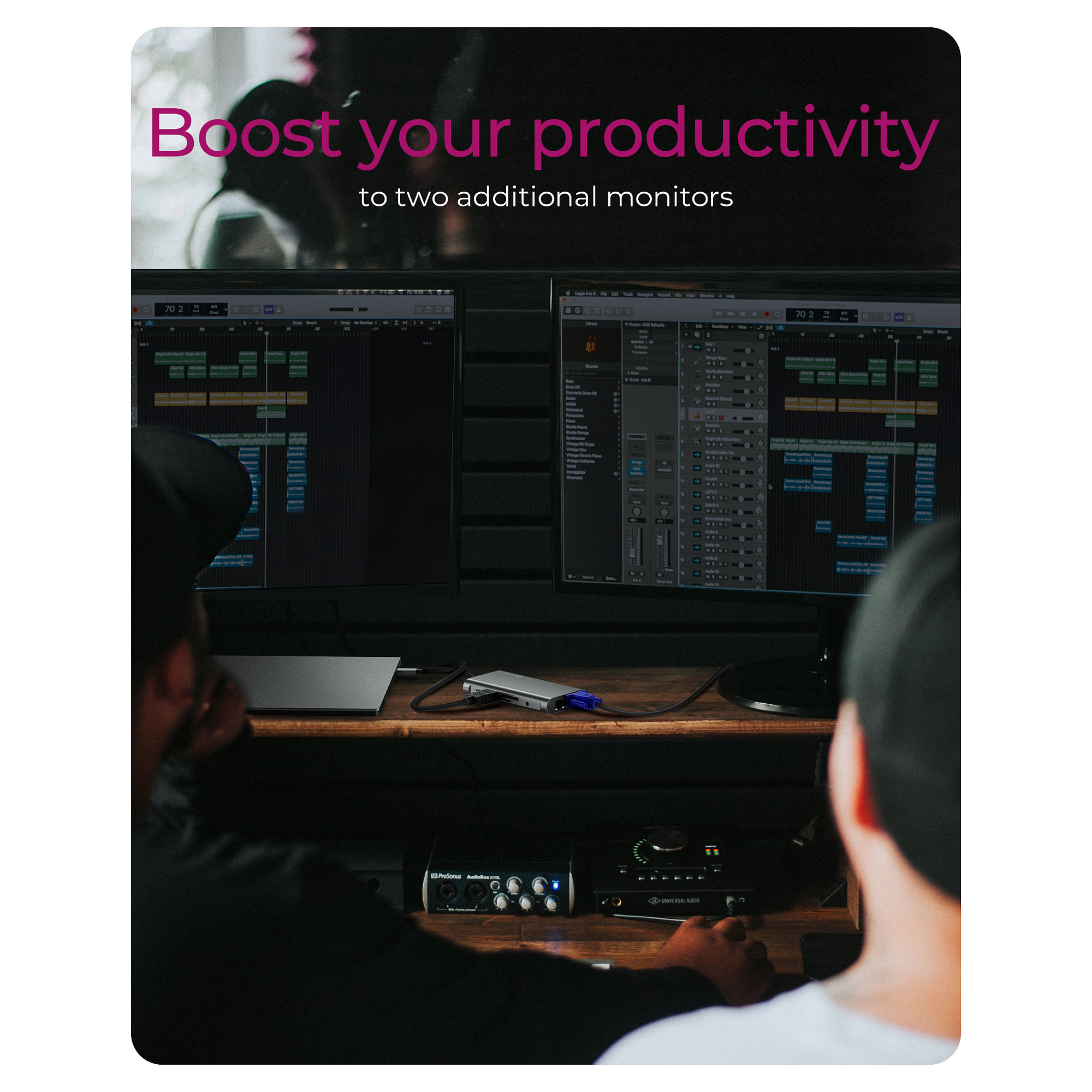 Docking Station ICY BOX IB‑DK4040‑CPD / 10‑in‑1 / PD 100W / 3xUSB-A / 1xUSB-C / 1xHDMI / 1xVGA – Zezë - Figura 4