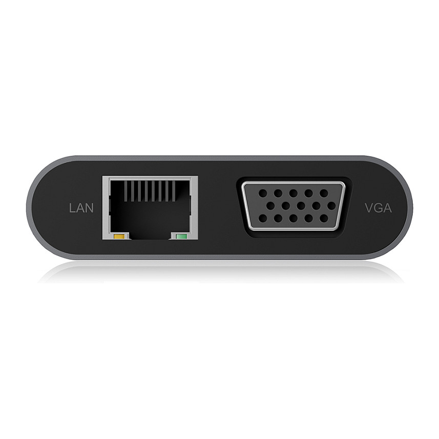 Docking Station ICY BOX IB‑DK4040‑CPD / 10‑in‑1 / PD 100W / 3xUSB-A / 1xUSB-C / 1xHDMI / 1xVGA – Zezë - Figura 5