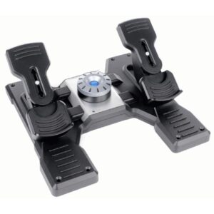 Kontroller,Timon & Pedale Logitech Flight Rudder Pedals /  USB Pedals for Flight Simulation