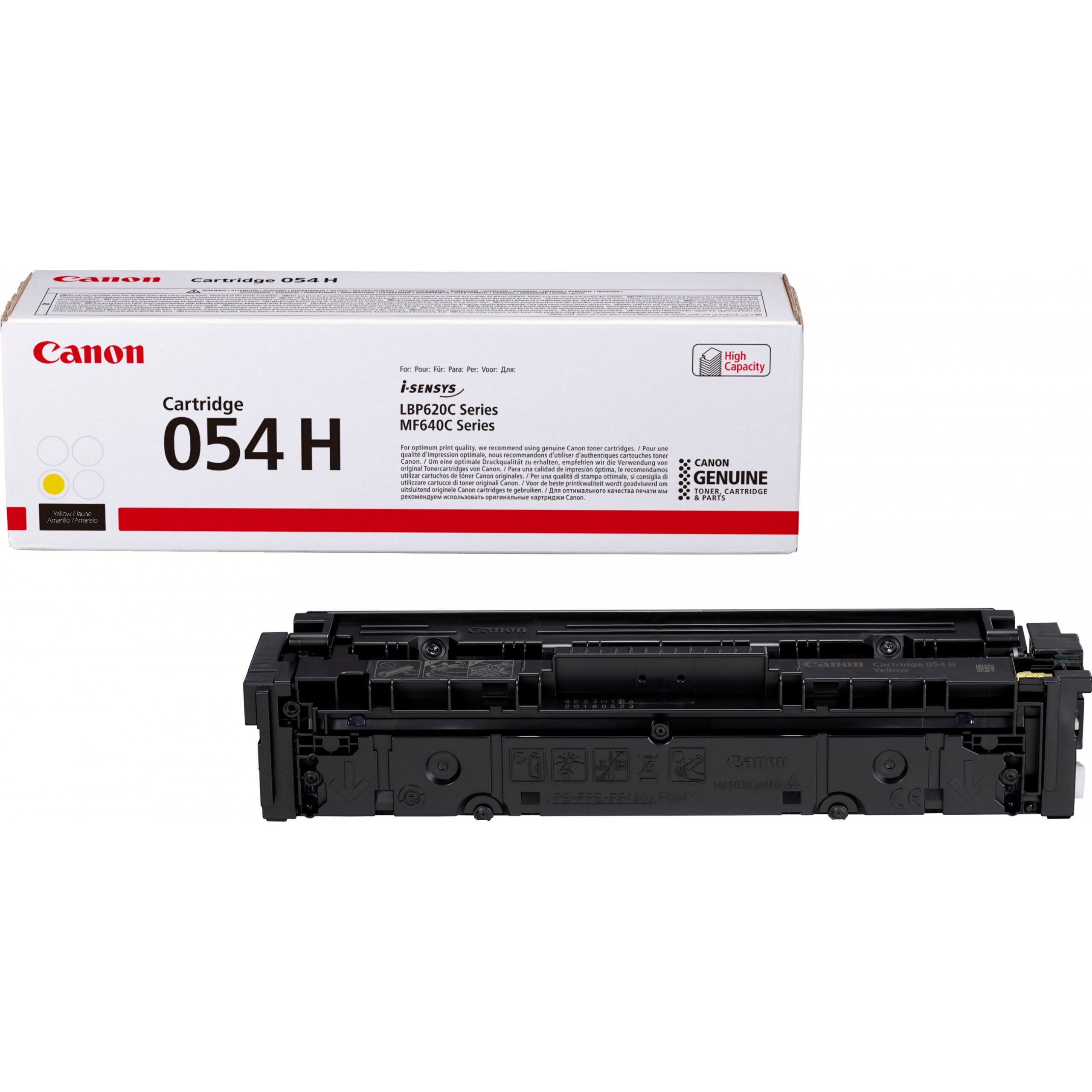 Toner Original Canon 054H High Yield Cartridge – Verdhë
