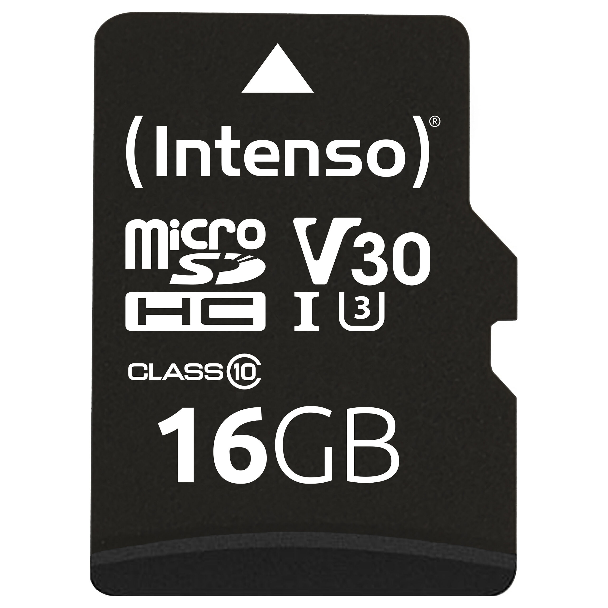 Kartë Memorie SD Intenso microSDHC 16GB UHS-I Class 10 90MB/s me Adapter SD