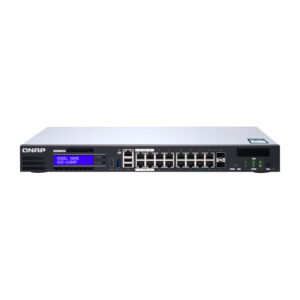 Switch QNAP QGD‑1600P‑4G / 16×GbE PoE+ + 4×SFP / Managed / Rackmount