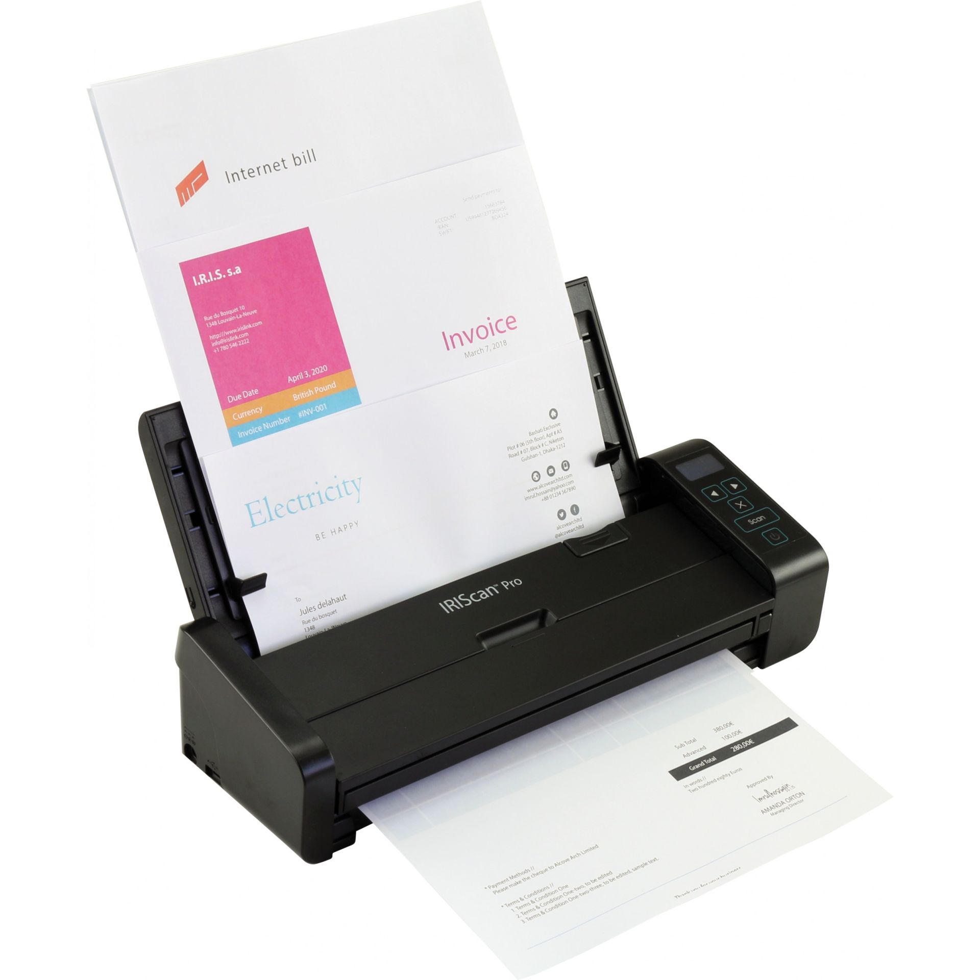 Skaner IRIS IRIScan Pro 5 A4 Desktop Document Scanner USB 2.0 - Figura 2