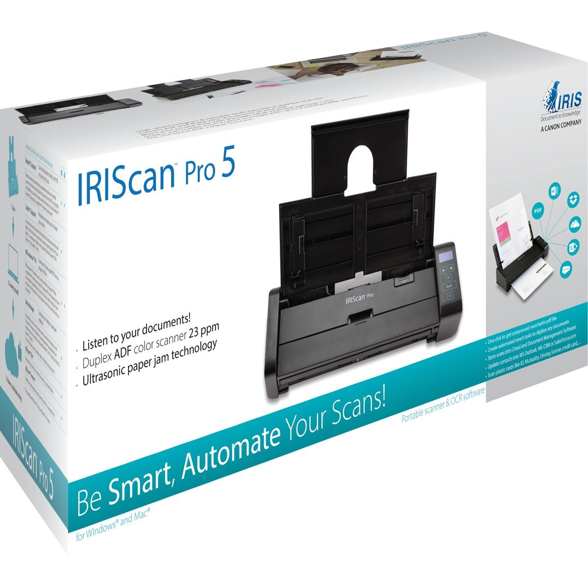 Skaner IRIS IRIScan Pro 5 A4 Desktop Document Scanner USB 2.0 - Figura 3