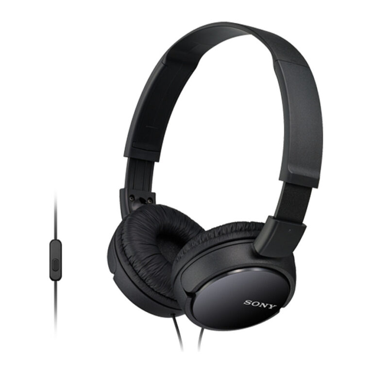 Kufje me kabllo Sony MDR-ZX110AP me mikrofon - Zezë