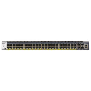 NETGEAR GSM4352PB 52-Port Managed PoE+ Switch me 10G Uplink dhe 1000W Power Budget