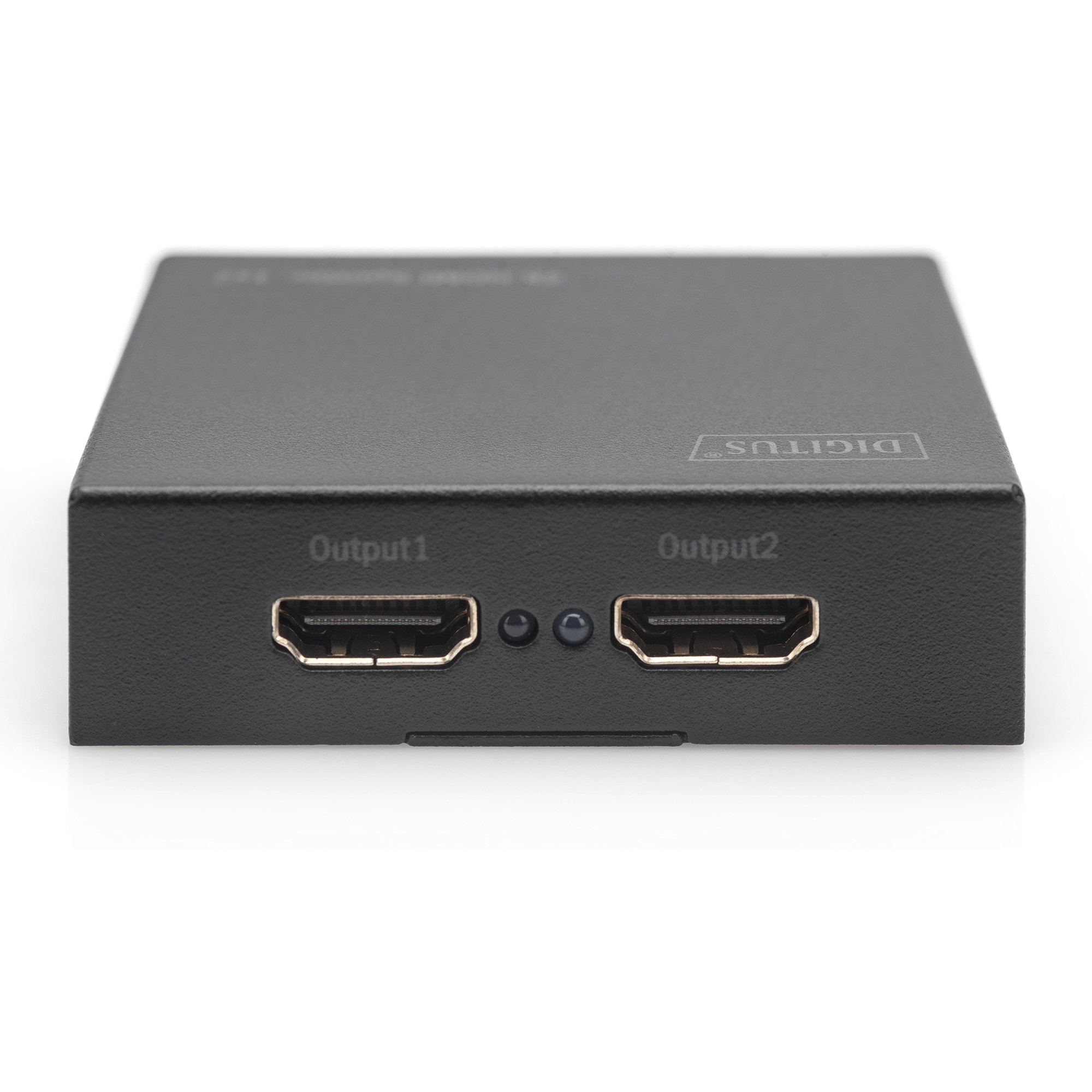 DIGITUS HDMI Splitter / 1× In → 2× Out / 4K UHD / deri 2 Monitorë - Zezë - Figura 2