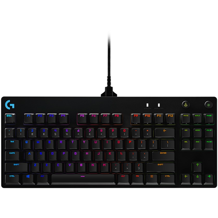 Tastierë Gaming me kabllo Logitech G Pro Gaming / Mekanike / QWERTZ Gjerman - Zezë