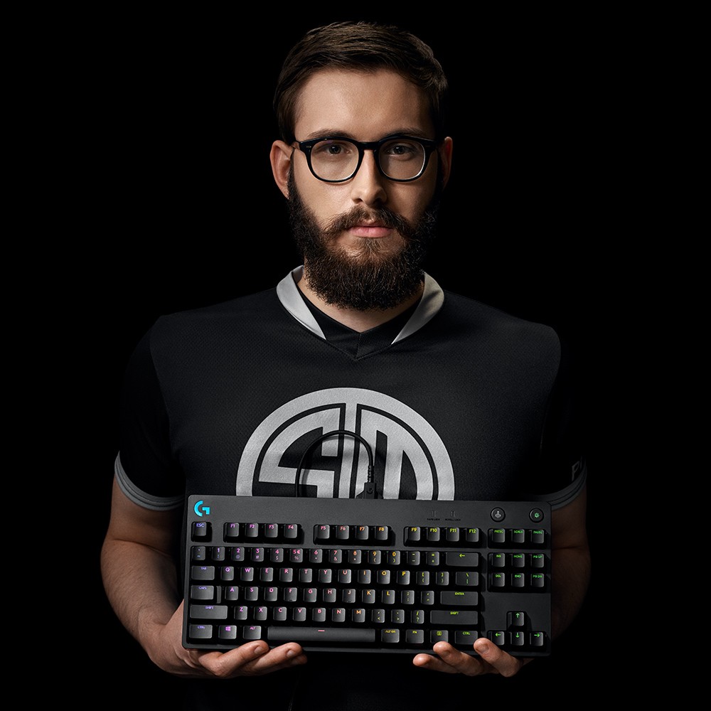 Tastierë Gaming me kabllo Logitech G Pro Gaming / Mekanike / QWERTZ Gjerman - Zezë - Figura 2