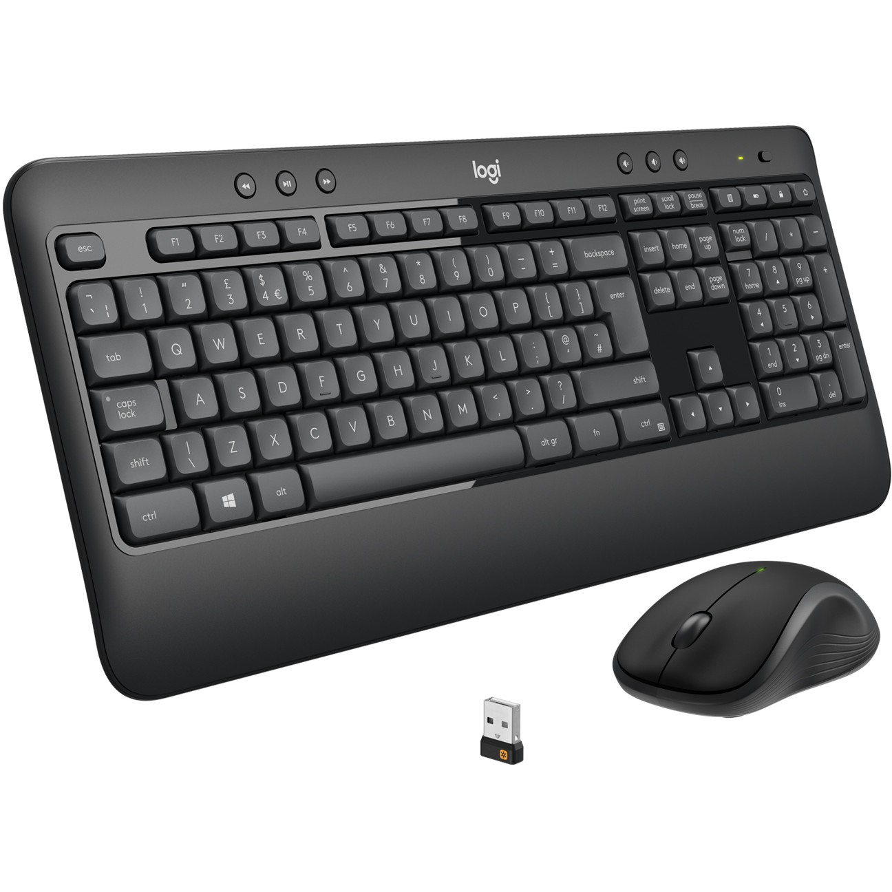 Combo (Tastierë & Maus) Logitech MK540 Advanced / Wireless / US - Zezë
