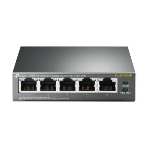 TP-Link TL-SF1005P 5-Port Fast Ethernet PoE+ Switch Desktop 67W