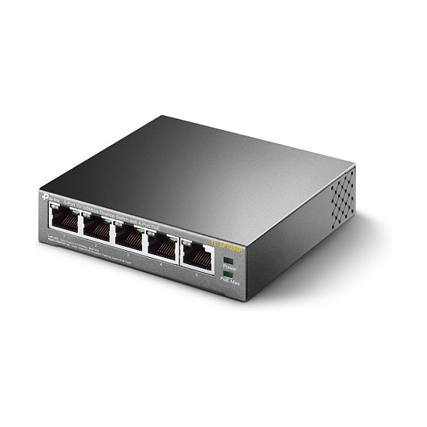 TP-Link TL-SF1005P 5-Port Fast Ethernet PoE+ Switch Desktop 67W - Figura 4
