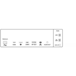 Monitor i lakuar Philips 346P1CRH / 34" UltraWide Quad HD 100 Hz 4 ms VA / HDMI DP USB-C / e zezë