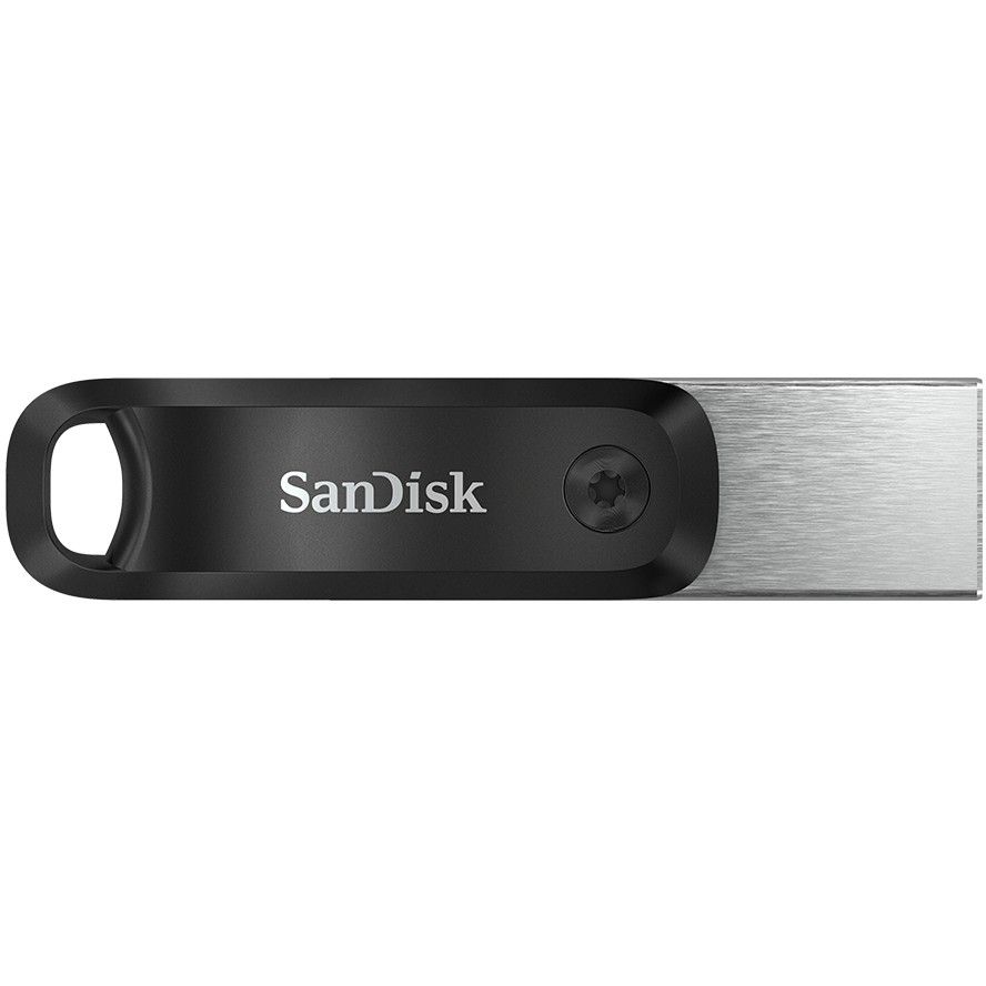 USB Flash Drive SanDisk iXpand Go 256GB USB 3.1 Apple Lightning - Zezë / Argjend - Figura 2