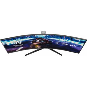 Monitor Gaming i lakuar ASUS ROG Strix XG49VQ / 49" UltraWide Full HD 144 Hz 4 ms VA Curved / UW-HDR HDMI DP / e zezë