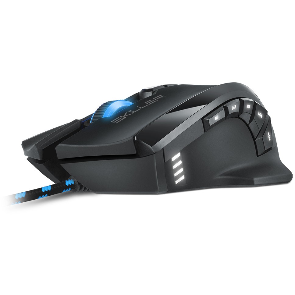 Maus Gaming Sharkoon Skiller SGM1 me Kabllo – Zezë - Figura 3