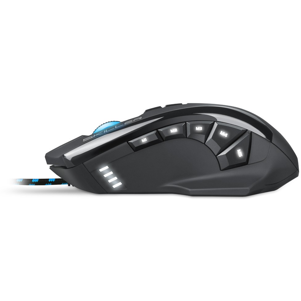 Maus Gaming Sharkoon Skiller SGM1 me Kabllo – Zezë - Figura 4