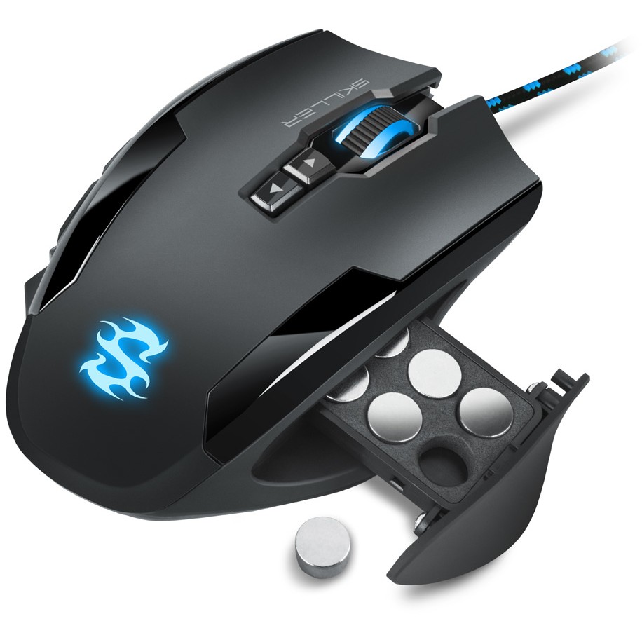 Maus Gaming Sharkoon Skiller SGM1 me Kabllo – Zezë - Figura 5