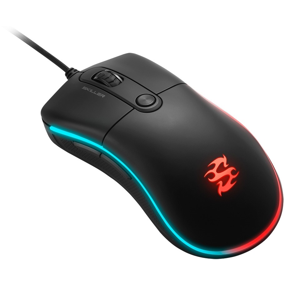 Maus Gaming Sharkoon Skiller SGM2 me Kabllo – Zezë - Figura 2