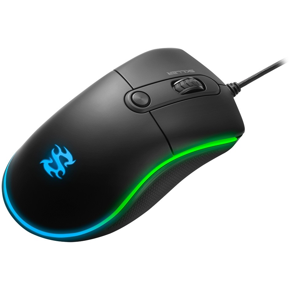 Maus Gaming Sharkoon Skiller SGM2 me Kabllo – Zezë - Figura 4