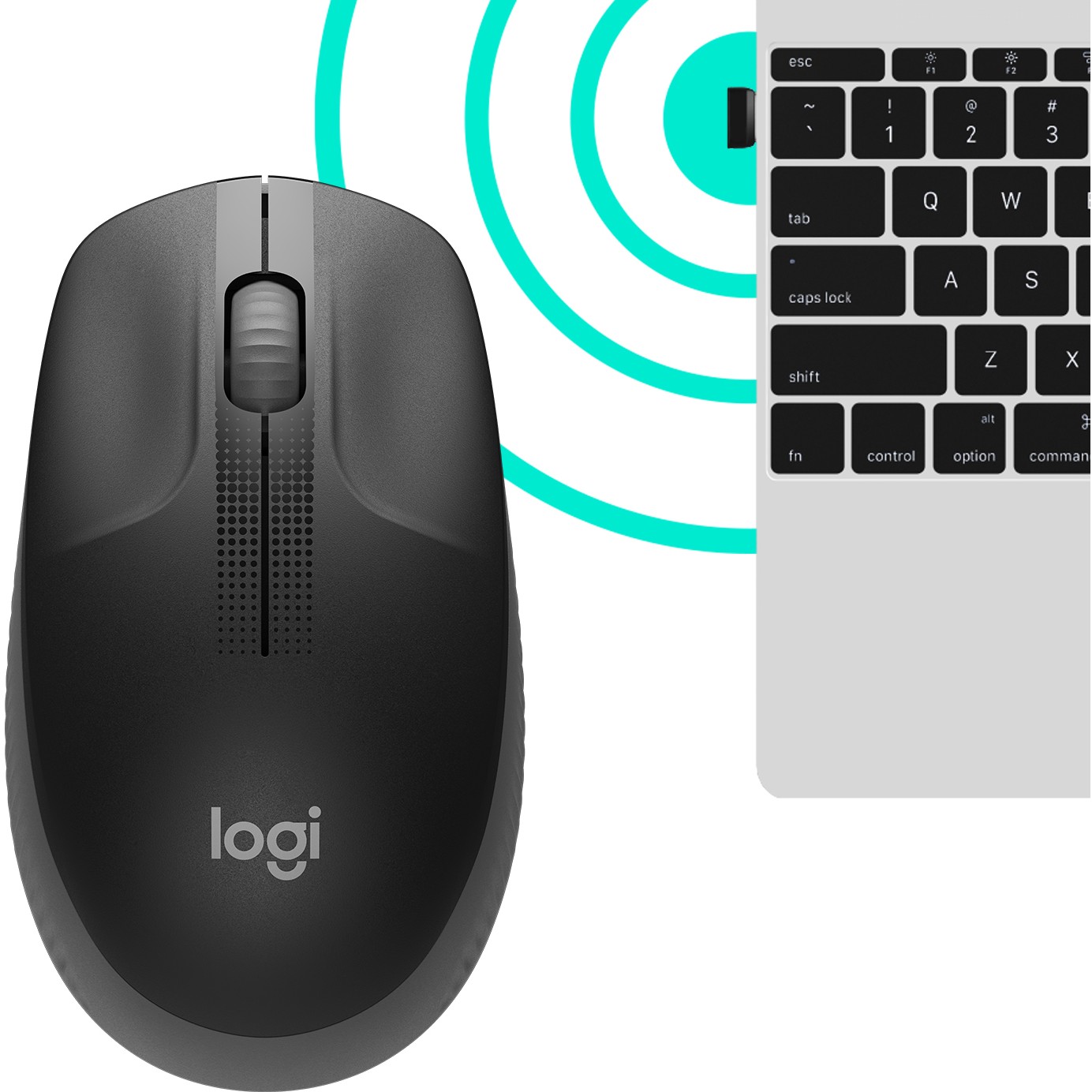 Maus pa Kabllo Logitech M190 Wireless – Zezë - Figura 4