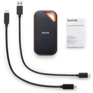 SSD e jashtme 2TB Sandisk Extreme PRO Portable USB 3.2 Gen2x2 Black