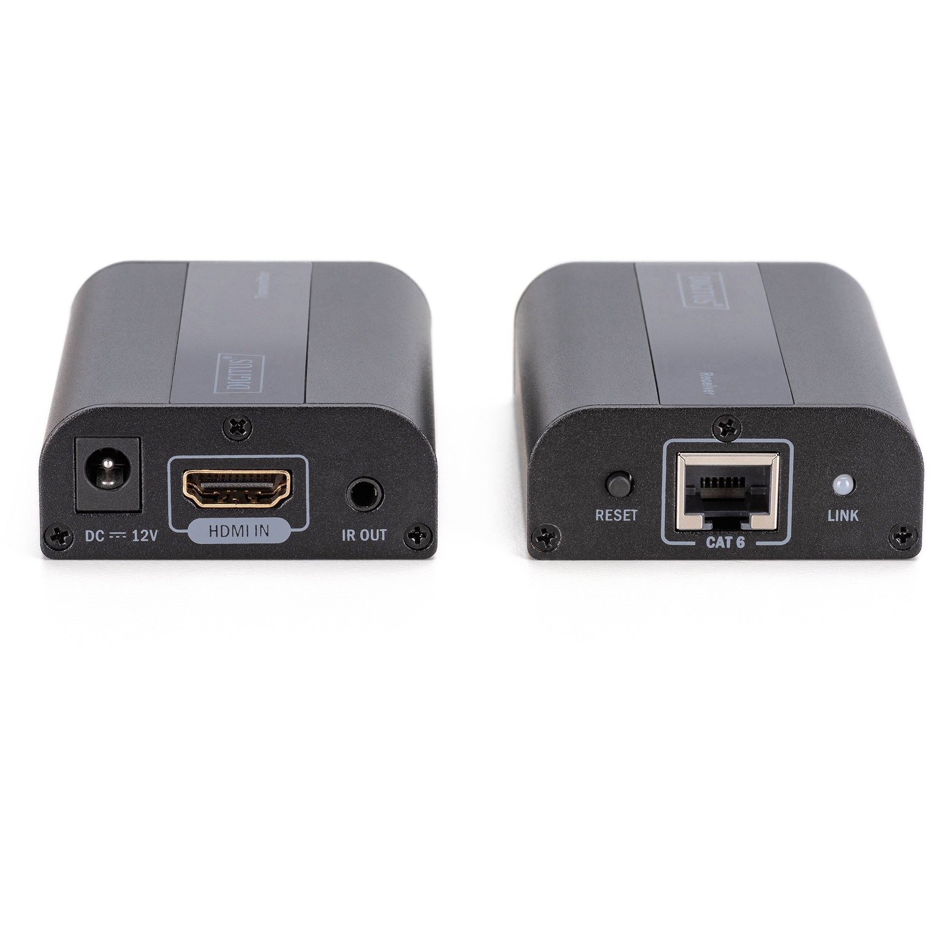 DIGITUS HDMI Extender Set / Cat6/6a/7 / 4K UHD / deri 30–60m - Zezë - Figura 2