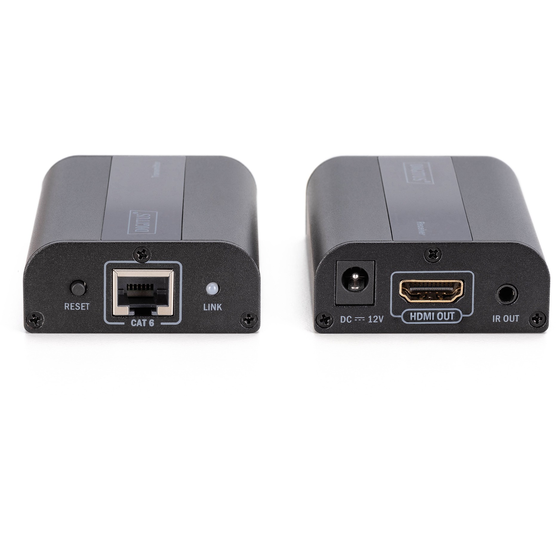 DIGITUS HDMI Extender Set / Cat6/6a/7 / 4K UHD / deri 30–60m - Zezë - Figura 3