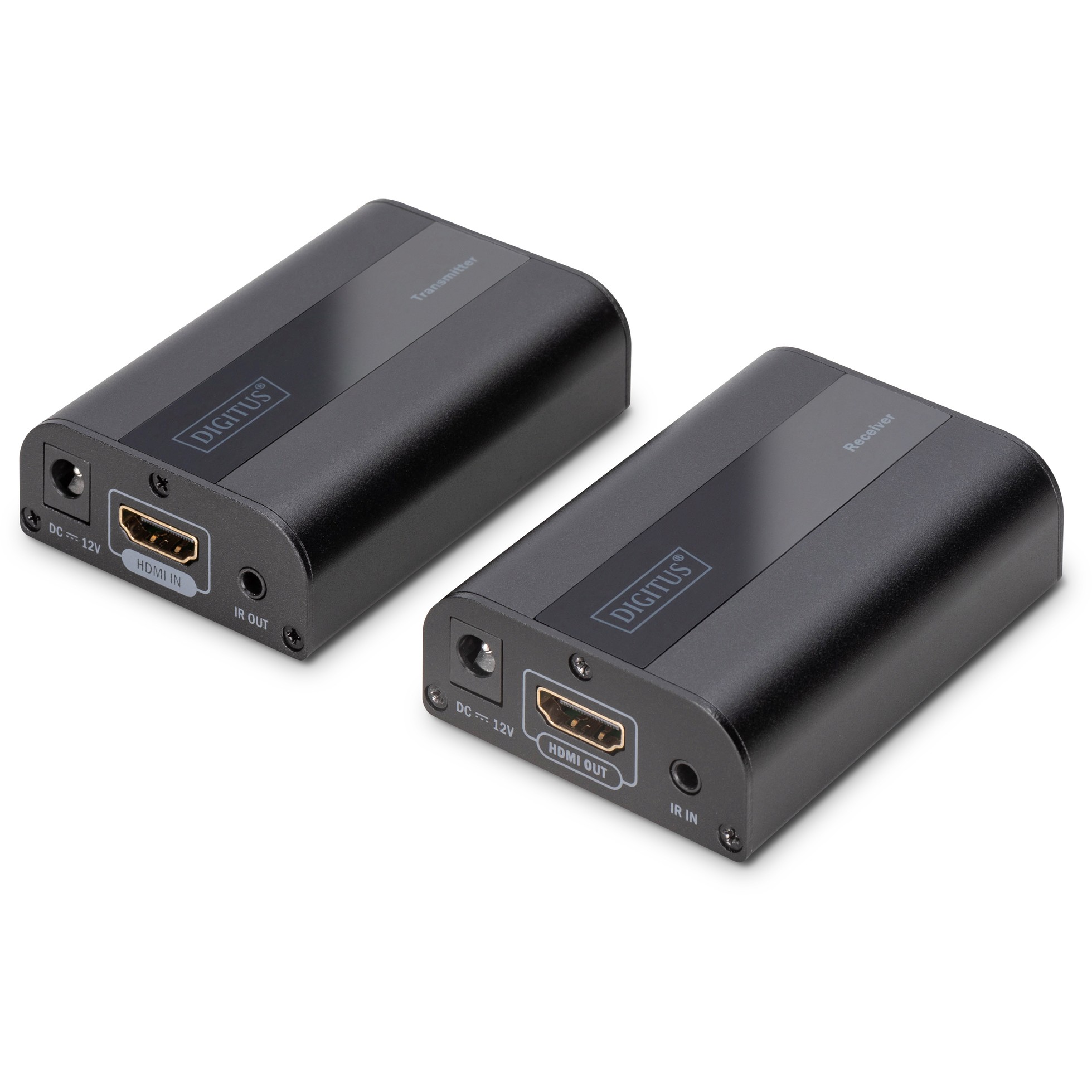 DIGITUS HDMI Extender Set / Cat6/6a/7 / 4K UHD / deri 30–60m - Zezë - Figura 4