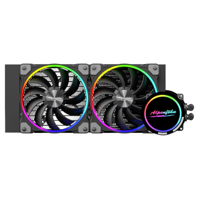 Ftohës për Procesor EKL Alpenföhn / Glacier Water 240 / High Speed – Zezë - Figura 3