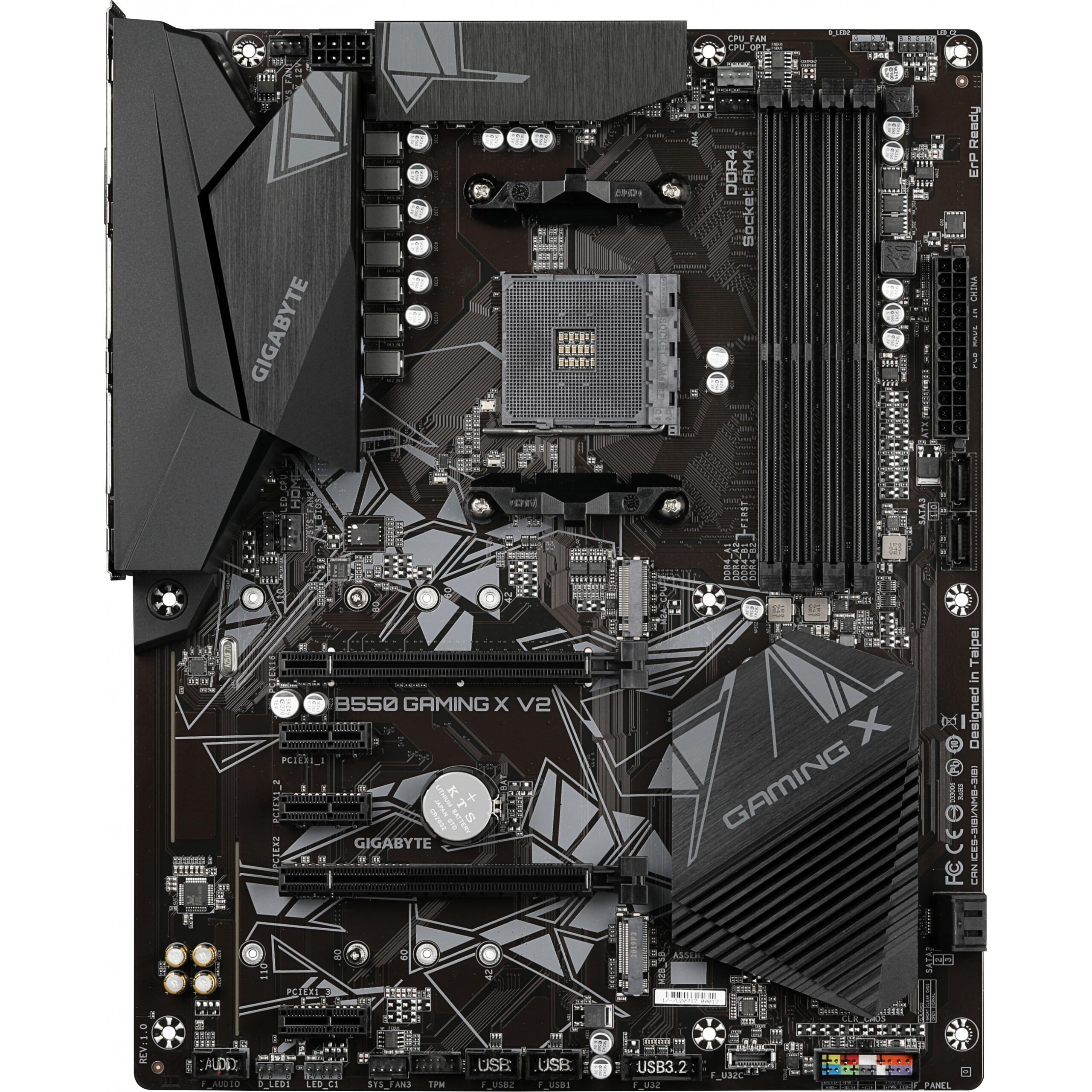 Pllakë Amë MB AMD AM4 Gigabyte B550 Gaming X V2 - Figura 2