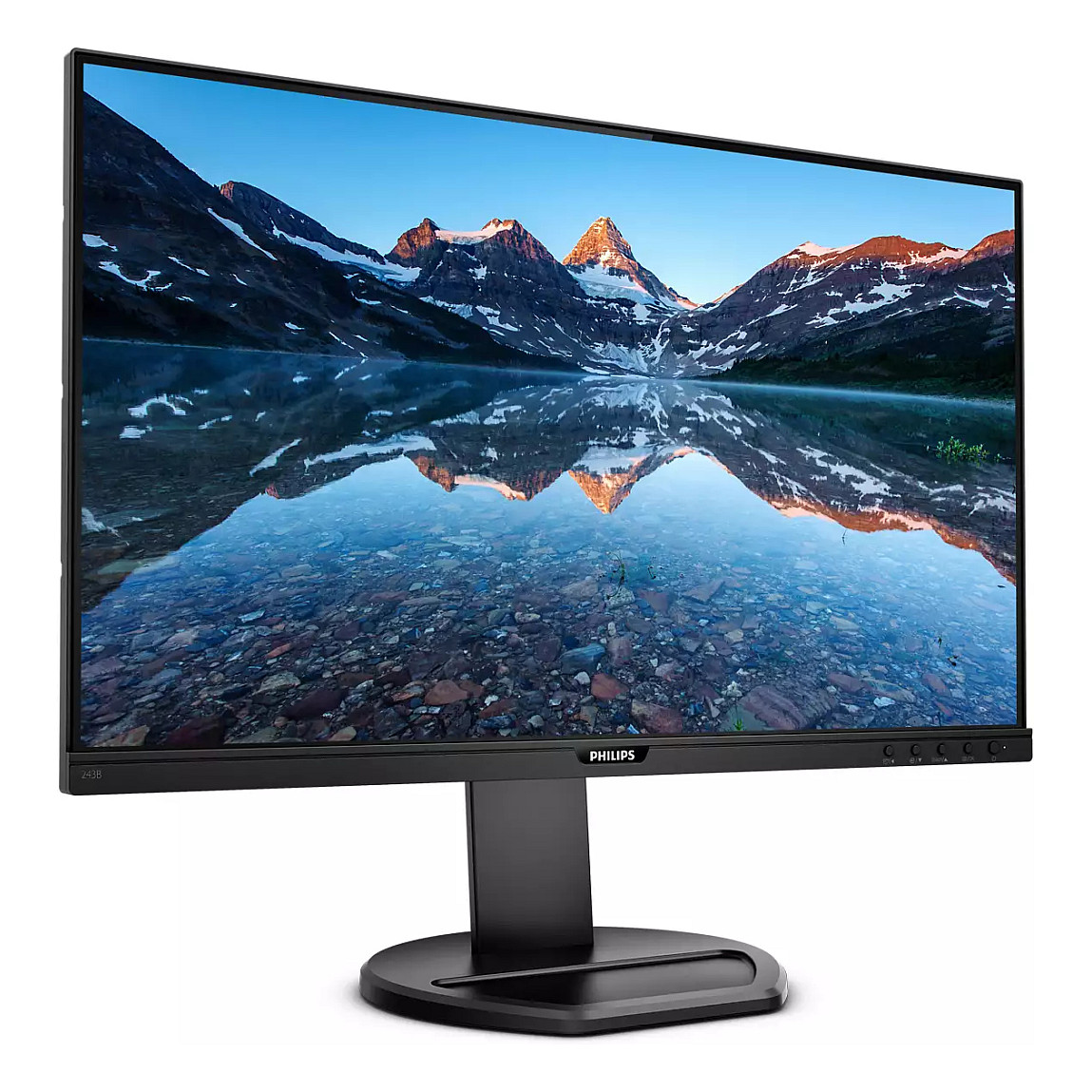 Monitor Philips 243B9 / 23.8" / Full HD IPS / LED / 75 Hz / 4 ms / HDMI+USB+DP+VGA - Zezë - Figura 3