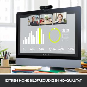 Webcam Logitech Brio 4k Stream Edition 4096 x 2160 4K Ultra HD 30 fps
