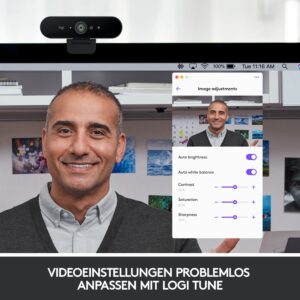 Webcam Logitech Brio 4k Stream Edition 4096 x 2160 4K Ultra HD 30 fps