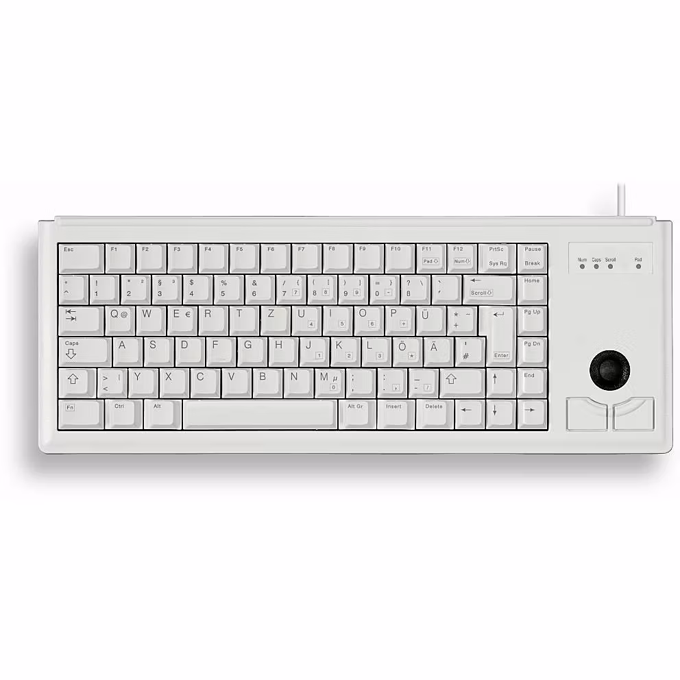 Tastierë me kabllo Cherry G84-4400 LUBUS-0 / USB / QWERTY US - Bezhë