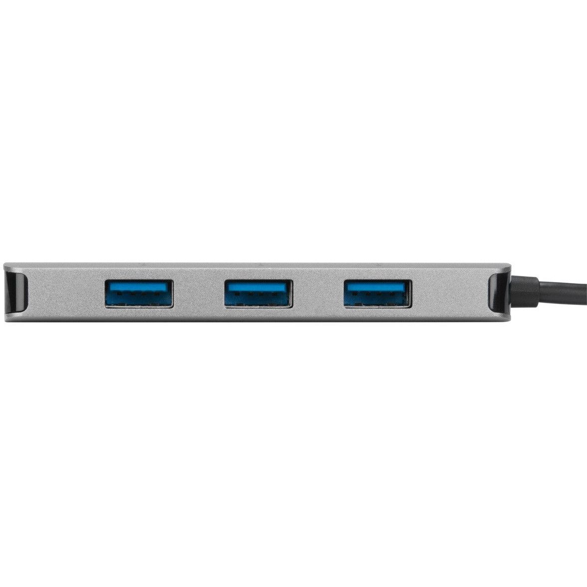 HUB USB‑C Targus / 4‑Port / USB 3.0 SuperSpeed - Argjendi - Figura 4
