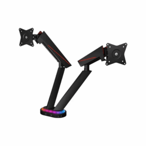 Mbajtëse për Monitor Gaming TFTZ Icy Box / 32 Inch / USB 3.0 / Media-Hub / RGB / E zezë