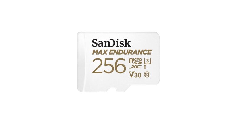 Kartë Memorie SD CARD 256GB SanDisk Max Endurance MicroSDXC 100MB/s +Adapter