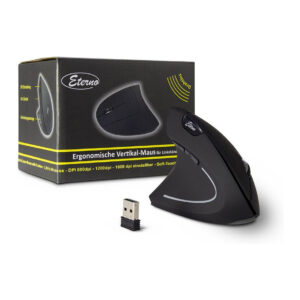 Maus pa kabllo Inter-Tech AC KM-206L Vertical Ergonomic - Zezë
